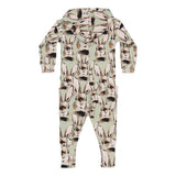 Bunny Soft Green -Jumpsuit Haalari/Jumpsuit Little Spring Bunnies