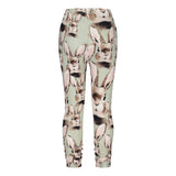 Bunny Soft Green -Leggingsit Housut Little Spring Bunnies