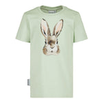 Bunny Soft Green -T-Paita Lyhythihainen paita Little Spring Bunnies