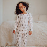 Bunny Stripes -Pyjama | Dreamy Pink Yövaate Metsola