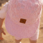 Check Terry Block Cap -Lippalakki | Pinkie Lippalakki Weekend Vibes