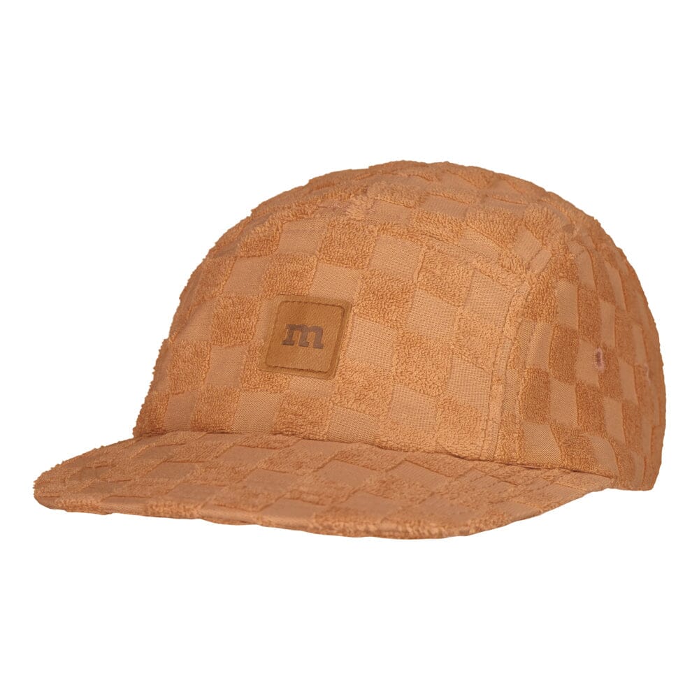 Check Terry Block Cap -Lippalakki | Toffee Lippalakki Weekend Vibes
