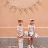 Check Terry -Shortsit | Toffee Shortsit Weekend Vibes