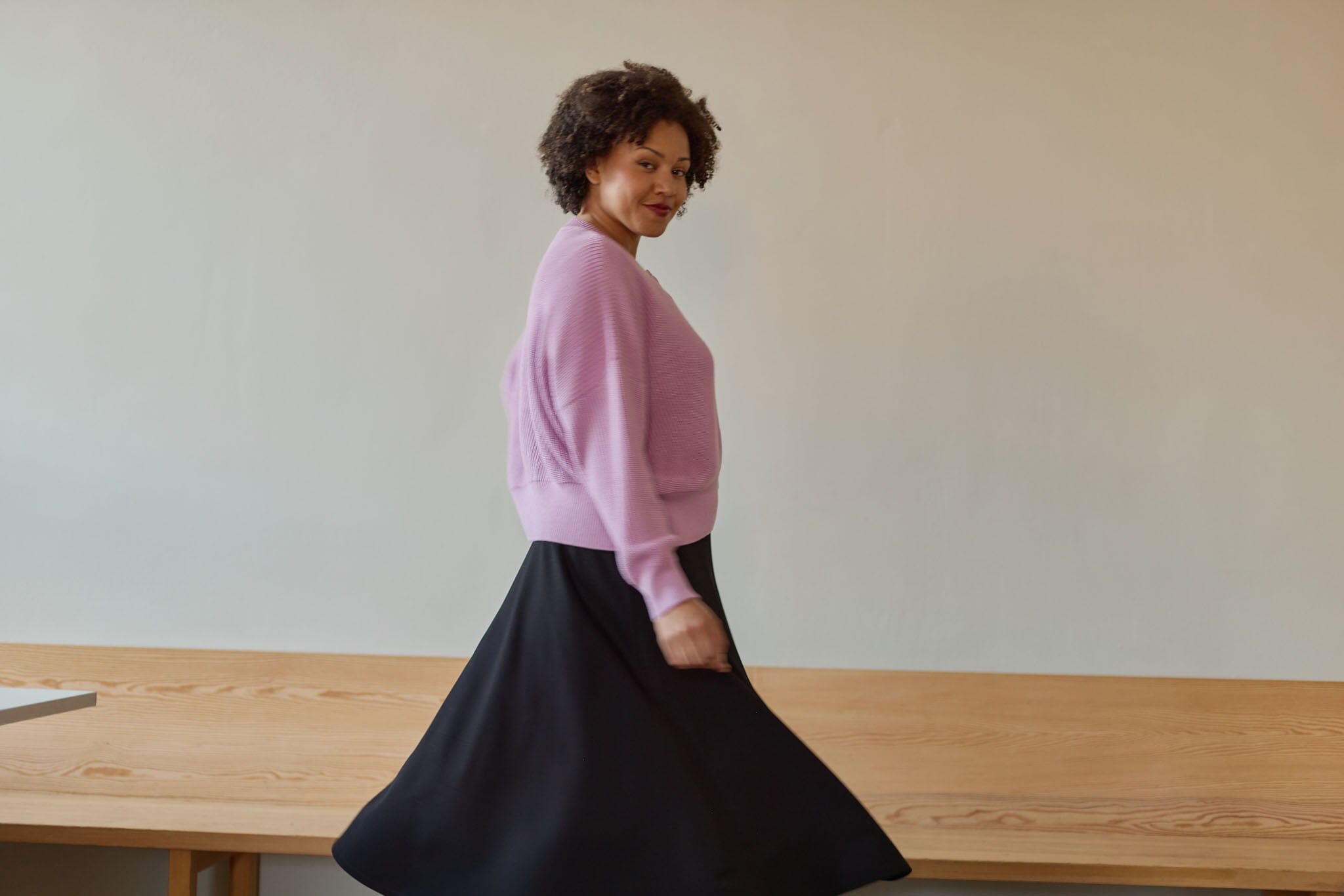 Circle Skirt -Hame | Black Aikuisten hame More Love