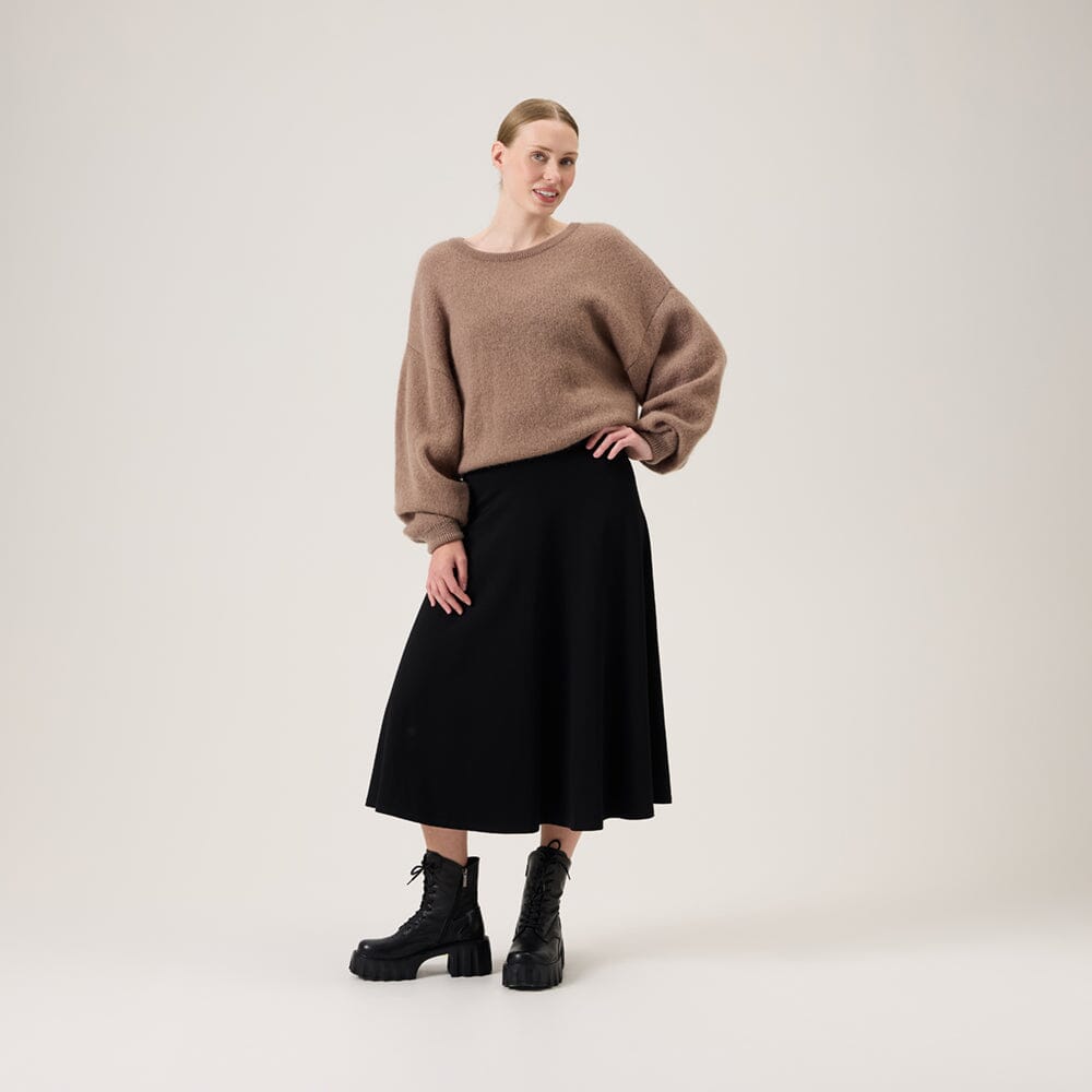 Circle Skirt -Hame | Black Aikuisten hame Oh, Oui!