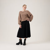Circle Skirt -Hame | Black Aikuisten hame Oh, Oui!