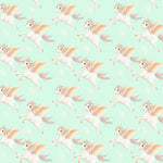 College (harjattu) Pastel Pony 1M | Light Mintie Kangas Kangaskarkelot
