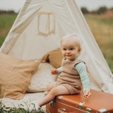 Cotton Knit Brace Shortsit | Nougat Haalari/Jumpsuit Circus of My Life