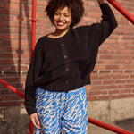 Cotton Knit Cardigan -Neuletakki | Licorice Aikuisten neuletakki More Love