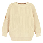 Cotton Knit Jumper -Lasten Neulepaita | Milky Pitkähihainen paita Circus of My Life