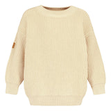 Cotton Knit Jumper -Lasten Neulepaita | Milky Pitkähihainen paita Circus of My Life