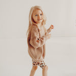 Cotton Knit Jumper -Lasten Neulepaita | Nougat Pitkähihainen paita Circus of My Life
