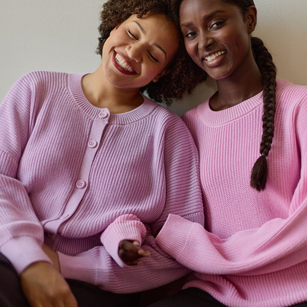 Cotton Knit Jumper -Neulepaita | Candy Aikuisten neulepaita More Love