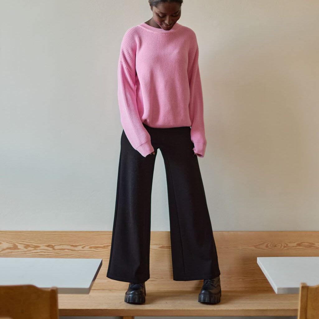 Cotton Knit Jumper -Neulepaita | Candy Aikuisten neulepaita More Love