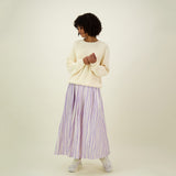COTTON KNIT JUMPER -NEULEPAITA | VANILLA Aikuisten paita My Happy Place Women