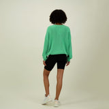 COTTON KNIT JUMPER -PUUVILLANEULE | PLANET Aikuisten paita My Happy Place Women