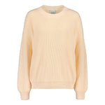 COTTON KNIT JUMPER -PUUVILLANEULE | VANILLA Aikuisten paita My Happy Place Women