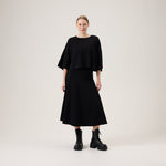 Cropped Oversize Top -Paita | Black Aikuisten paita Oh, Oui!