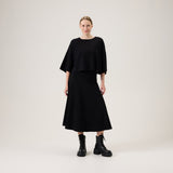Cropped Oversize Top -Paita | Black Aikuisten paita Oh, Oui!