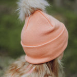 CRYSTAL BEANIE | MILKY APRICOT Pipo My Happy Place