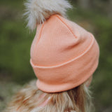 CRYSTAL BEANIE | MILKY APRICOT Pipo My Happy Place