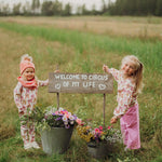 Crystal Beanie -Puuvillapipo | Peachy Pink Pipo Circus of My Life