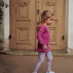Crystal Bloom Leggings | Pink Housut Winter Wonders
