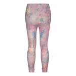 Crystal Bloom Leggings | Pink Housut Winter Wonders