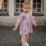 Crystal Bloom Puff Sleeve Ruffle Body Ls | Pink Body Winter Wonders