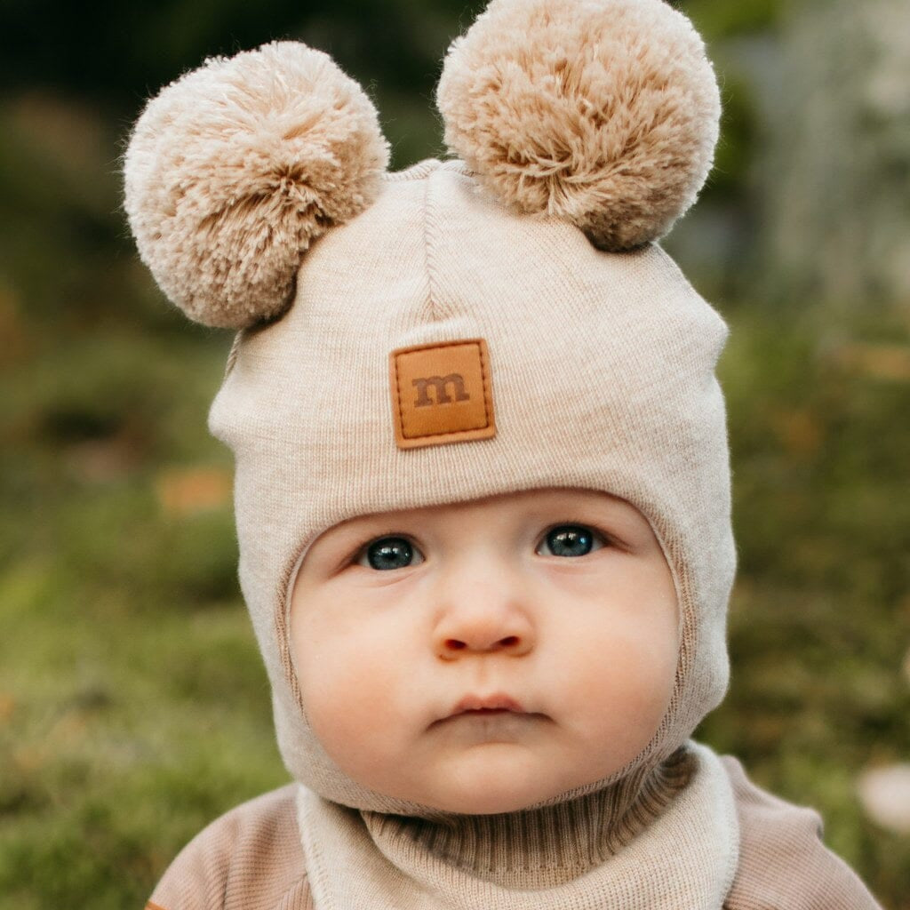 Cutie Helmet -Merinovilla Kypärämyssy | Not So Muddy Boots Pipo Happy Hearts