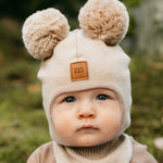 Cutie Helmet -Merinovilla Kypärämyssy | Not So Muddy Boots Pipo Happy Hearts