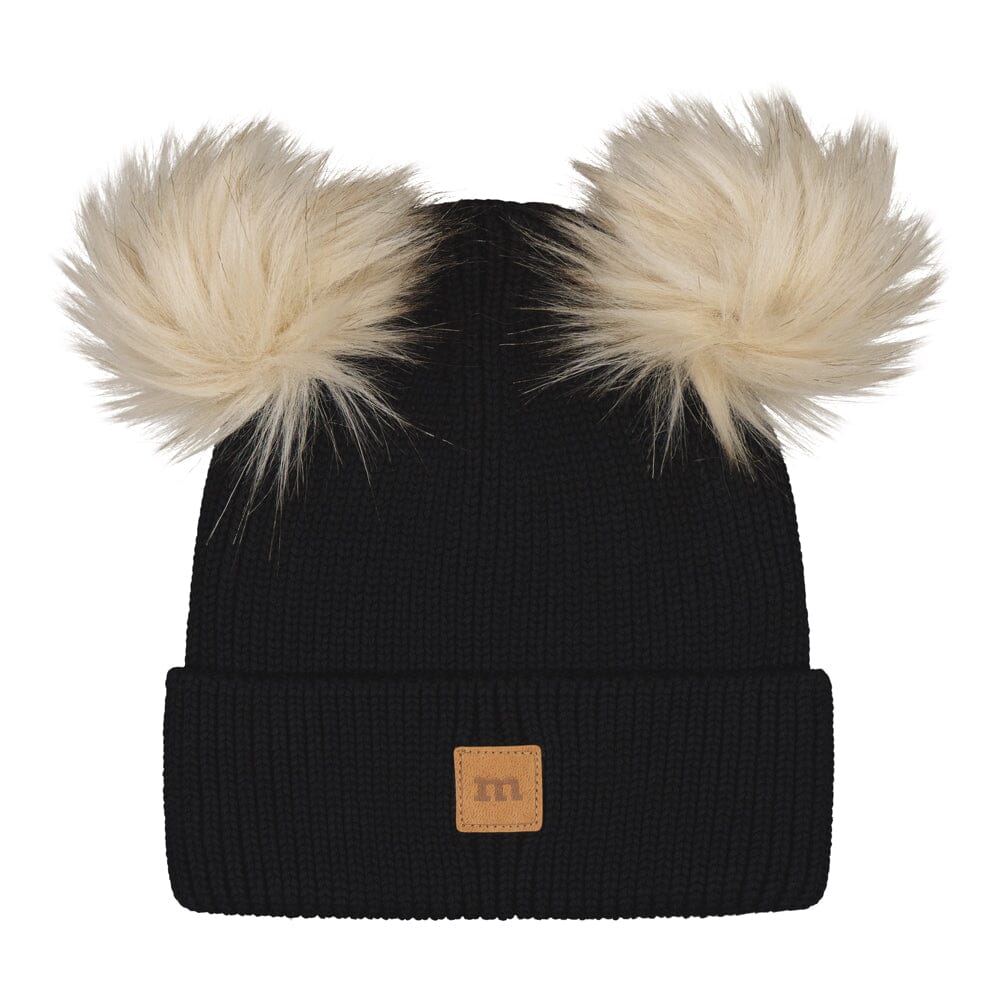 DOUBLE FUR POM -PUUVILLAPIPO | LICORICE Pipo My Happy Place