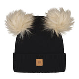 DOUBLE FUR POM -PUUVILLAPIPO | LICORICE Pipo My Happy Place