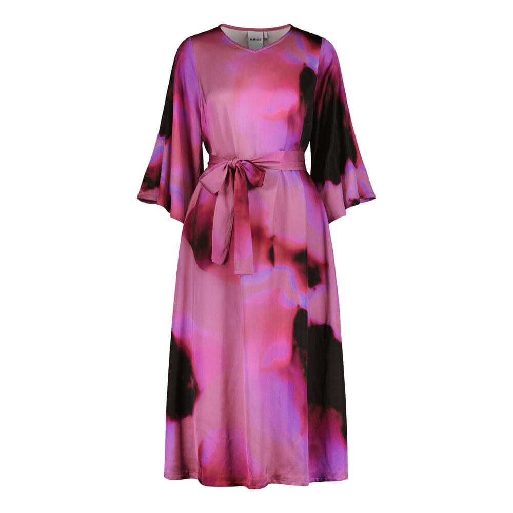 Euphoria A-Line V-Neck Dress | Multicolour Aikuisten mekko Metsola