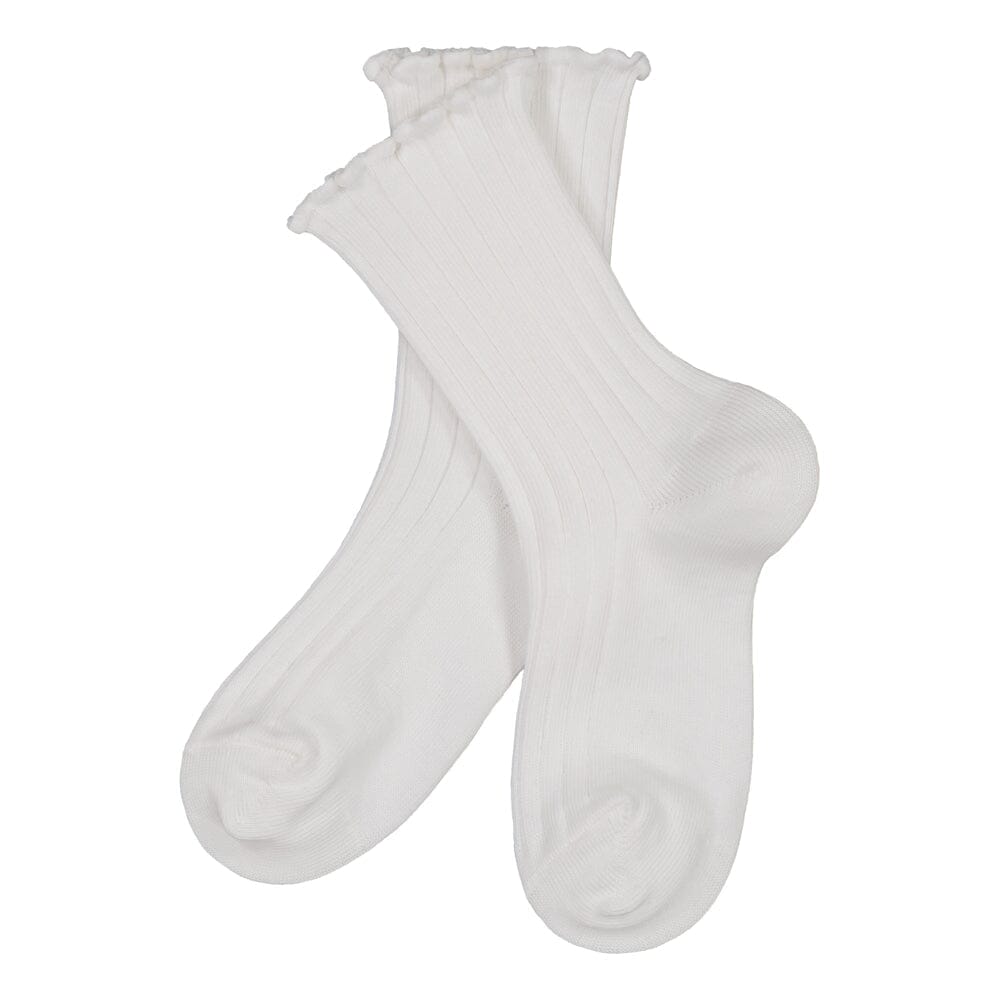 Frill Socks | Vanilla Sukat Metsola