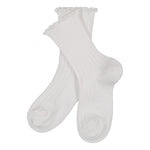 Frill Socks | Vanilla Sukat Metsola