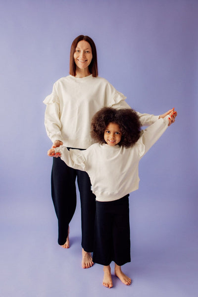 FRILL SWEATER | VANILLA Paita Mother's Day
