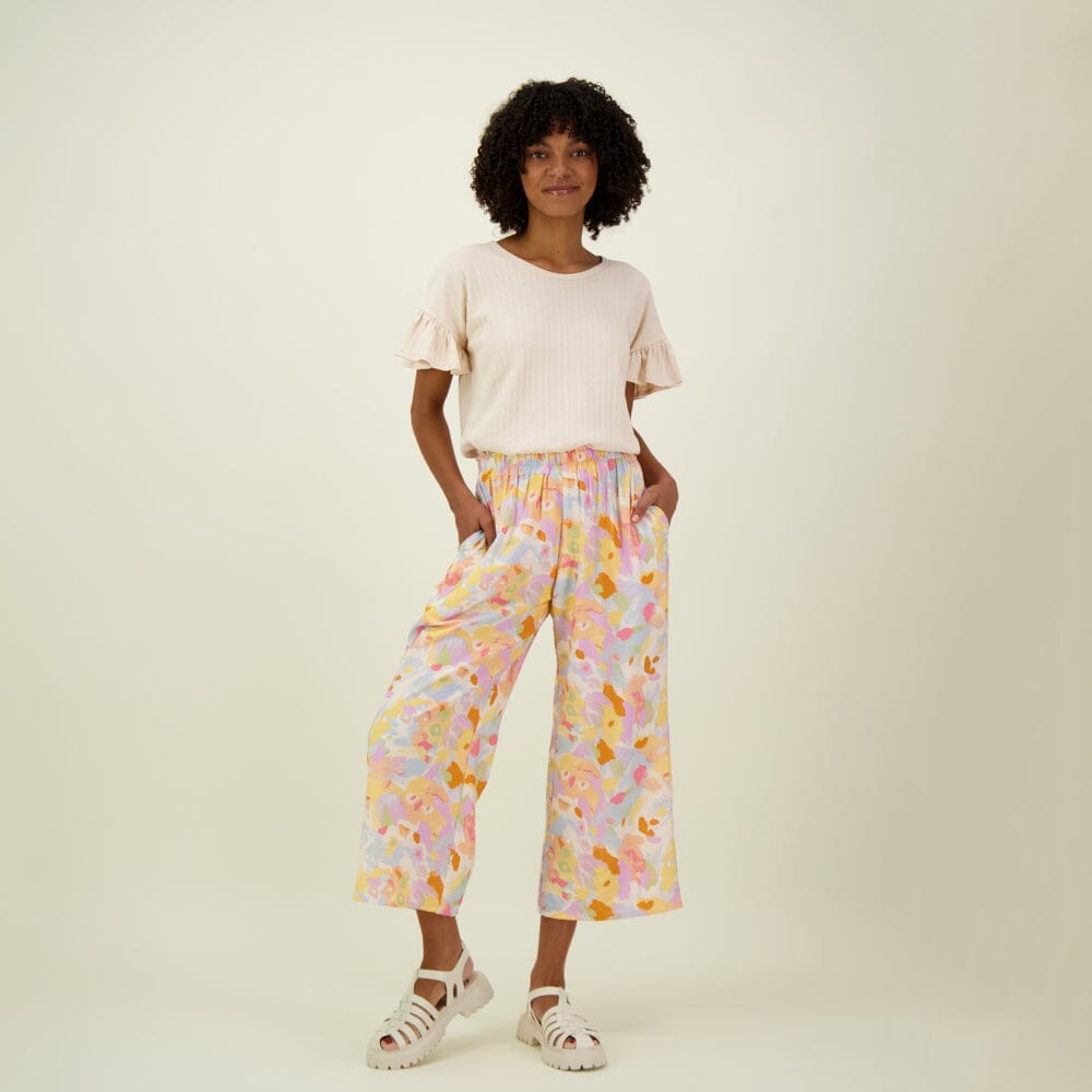 FRILLA TOP -PAITA | CREAM Aikuisten paita Beach Party Women
