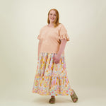 FRILLA TOP -PAITA | MILKY APRICOT Aikuisten paita Beach Party Women