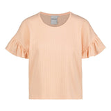 FRILLA TOP -PAITA | MILKY APRICOT Aikuisten paita Beach Party Women