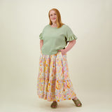 FRILLA TOP -PAITA | MILKY PEAR Aikuisten paita Beach Party Women