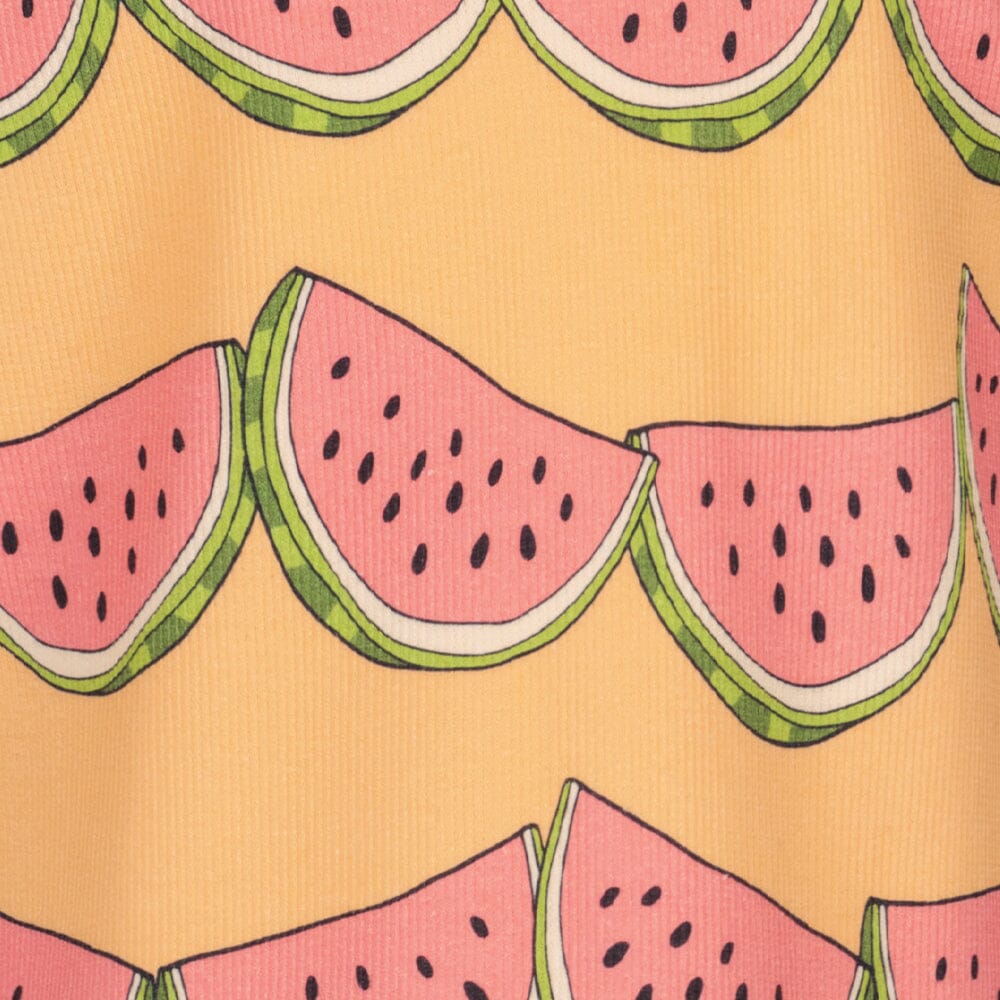 Fruity Boats Boxy Rib -T-paita | Sunny Lyhythihainen paita Dancing In The Sunshine