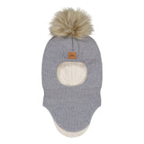 Fur Pom Pom -Kypärämyssy, Merinovilla | Cloudy Pipo Happy Hearts