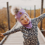 Fur Pom Pom -Kypärämyssy, Merinovilla | Iceberry Pipo A World Full of Smiles