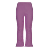 Heavy Rib Flare -Housut | Icy Blossom Housut Winter Wonders