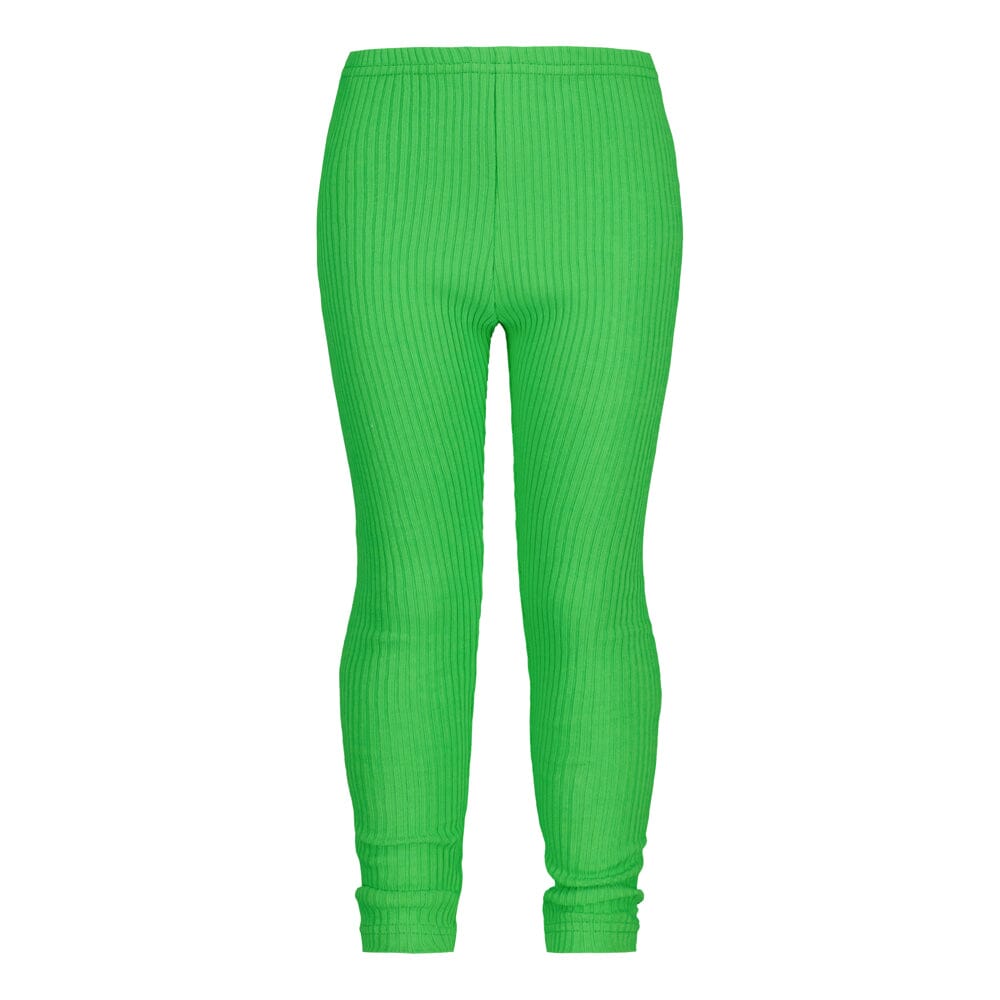 HEAVY RIB LEGGINGS | SPACE GREEN Housut Universum