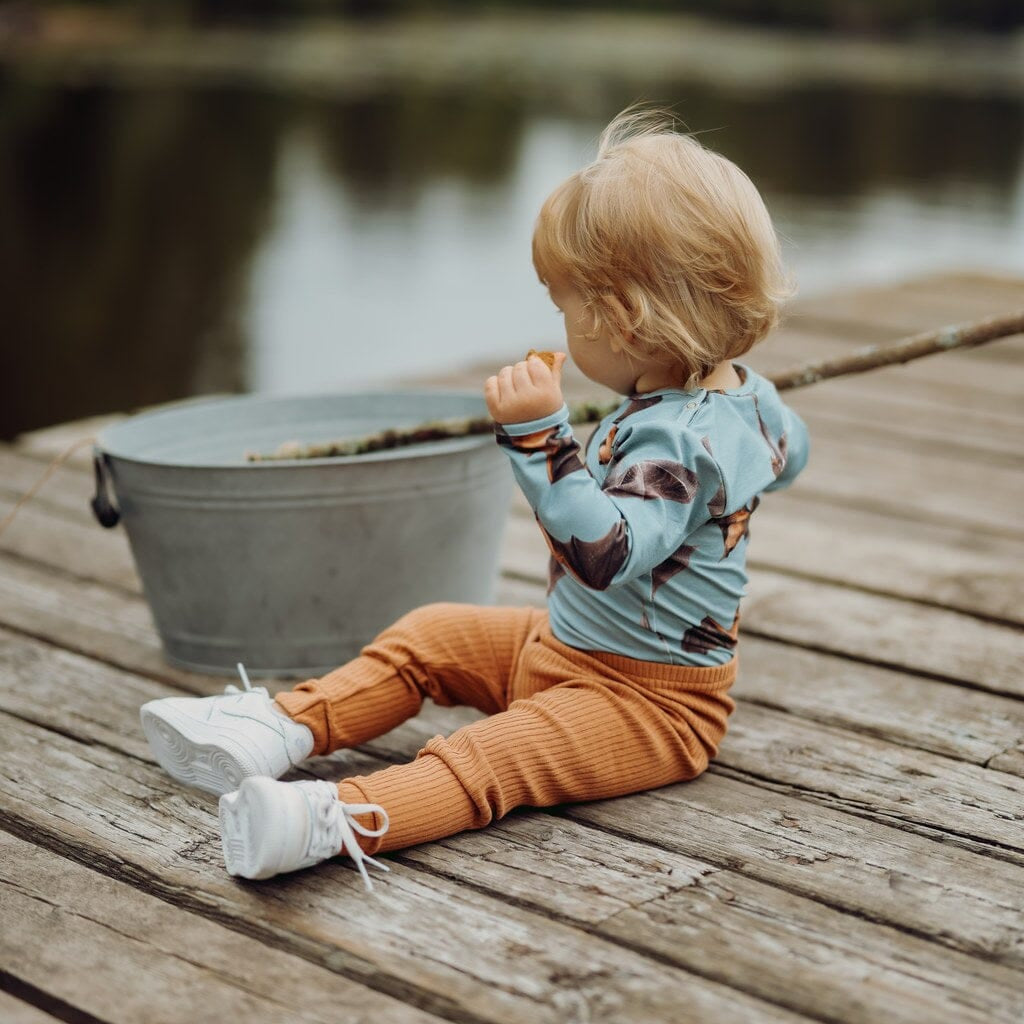 HEAVY RIB -LEGGINGSIT | PEANUT Housut Love the Planet