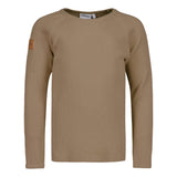 Heavy Rib Shirt Ls | Icy Mocha Pitkähihainen paita Winter Wonders