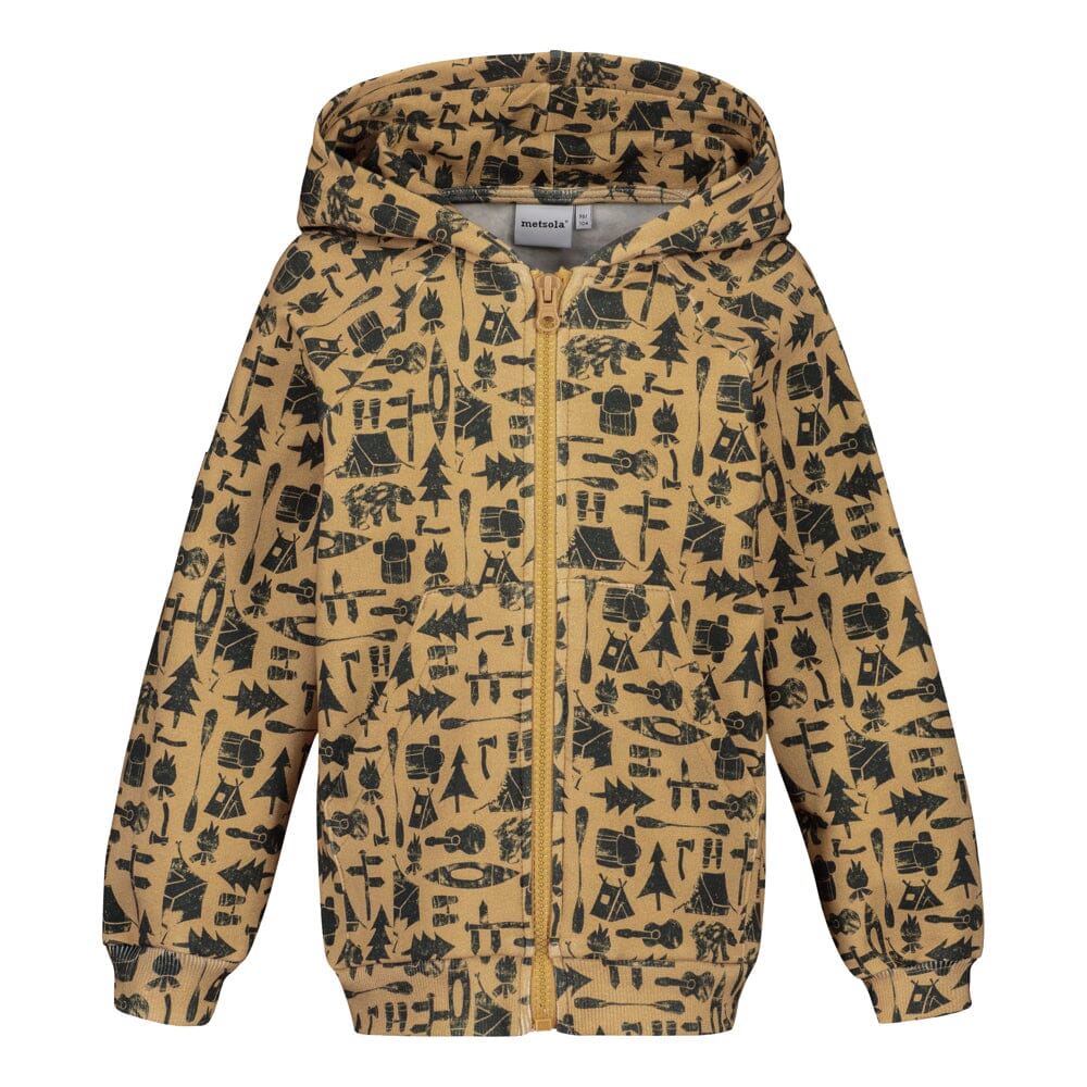 In The Woods Pocket Hoodie -paita | Woody Pitkähihainen paita True Campers