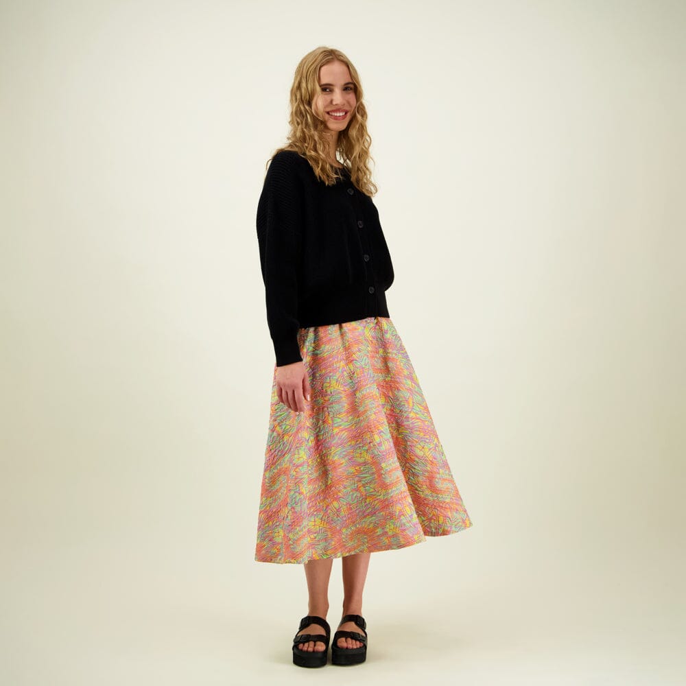 Jacquard Circle Skirt -Hame Aikuisten hame C'est La Vie!
